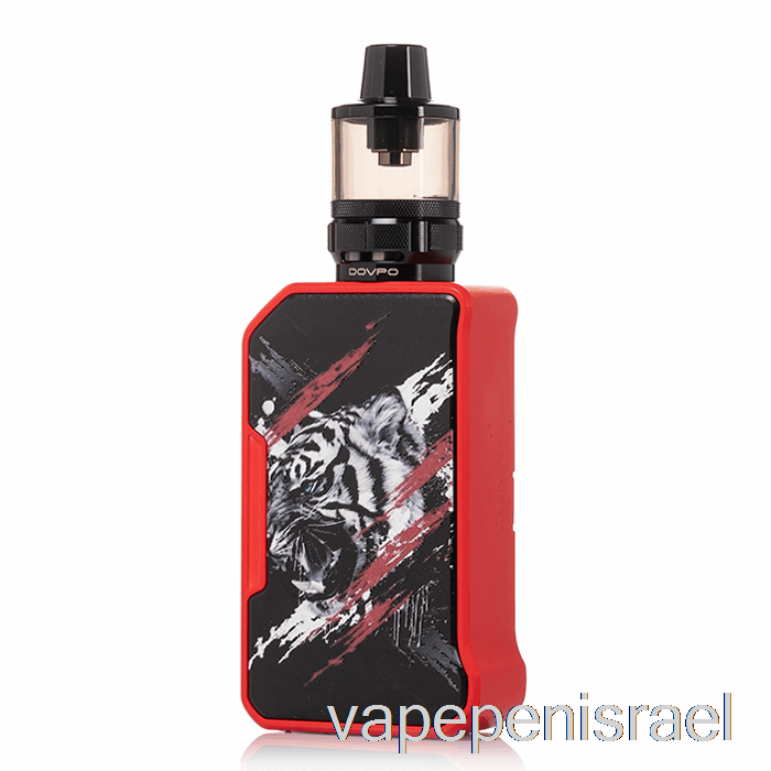 חד פעמי Vape Israel Dovpo Mvp 220w ערכת התחלה טייגר אדום